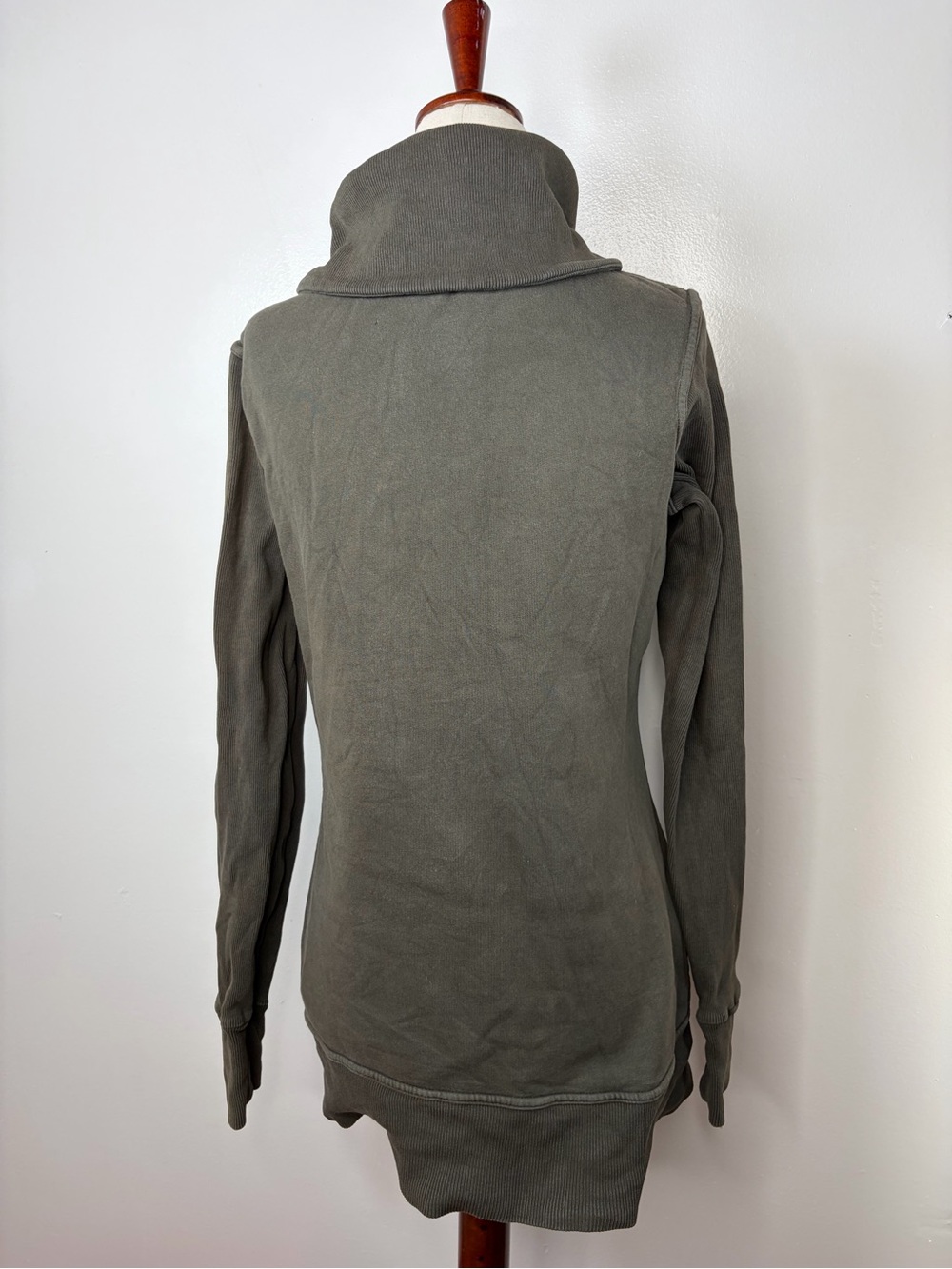 Citizens of Humanity Collared Half Zip Tunic Sweatshirt - Picture 7 of 10